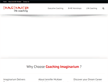 Tablet Screenshot of coachingimaginarium.com